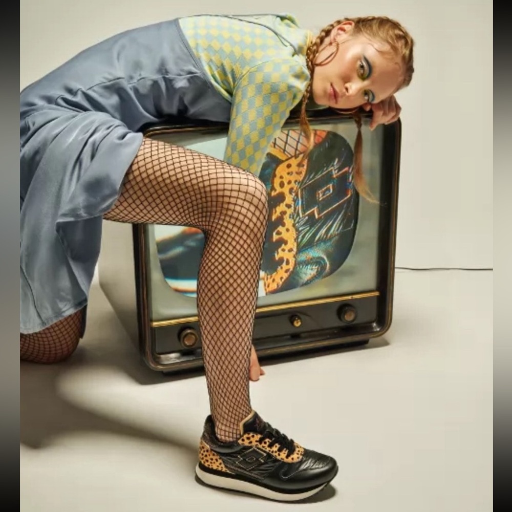 Lotto Leggenda Wedge Leopard W Sneakers - Picture 3 of 13